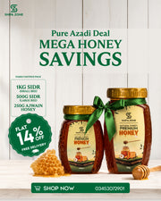Pure Azadi Honey Family Savings Pack