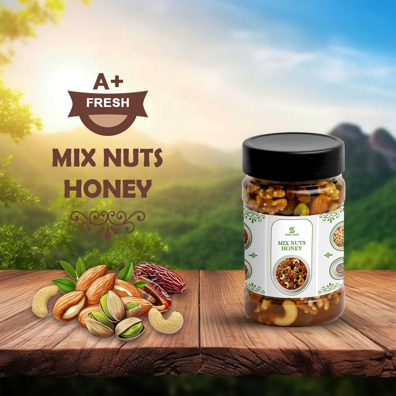 Mix Nuts Honey - Dry Fruits