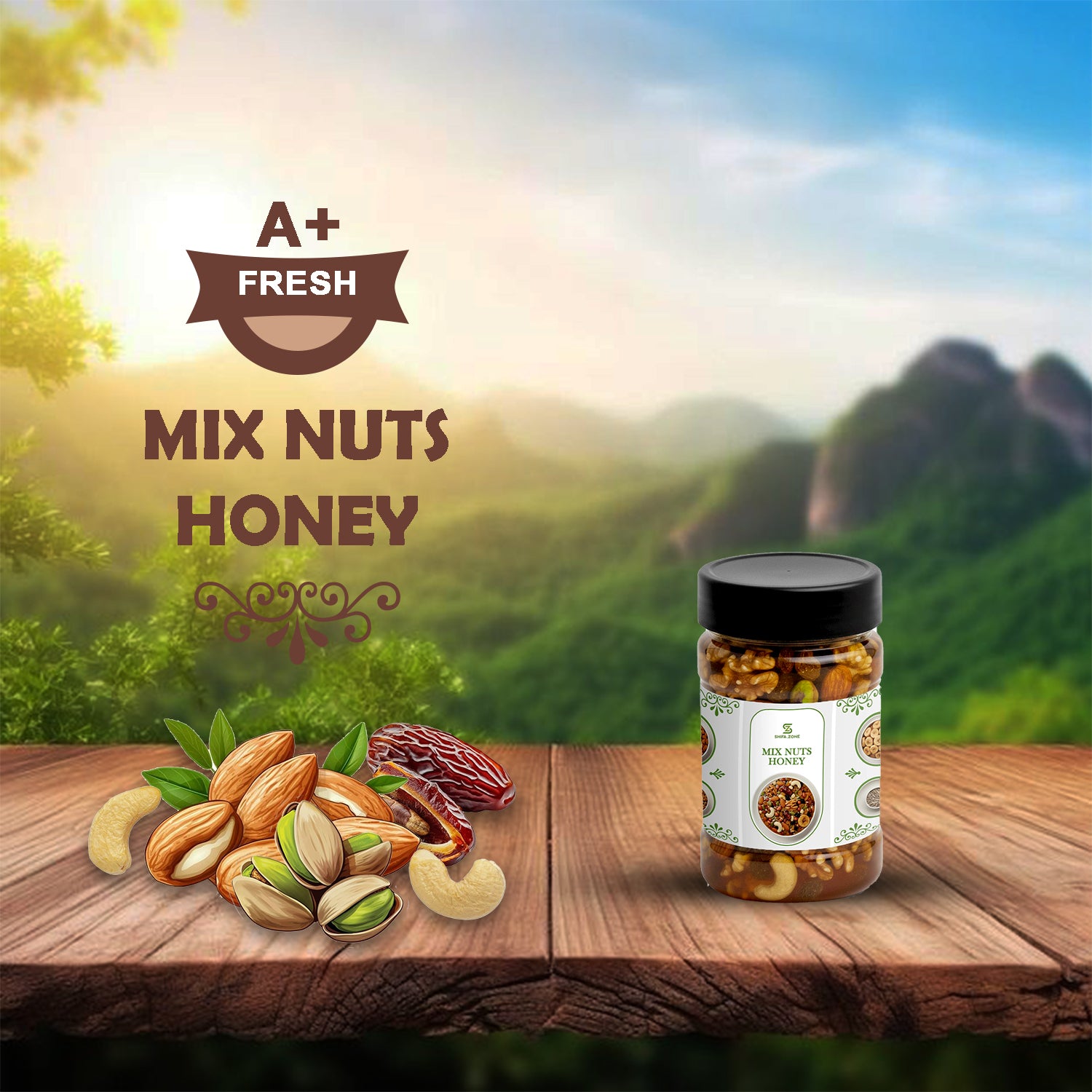 Mix Nuts Honey - Dry Fruits