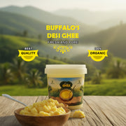 🧈 Pure Buffalo Desi Ghee – 100% Natural-Organic