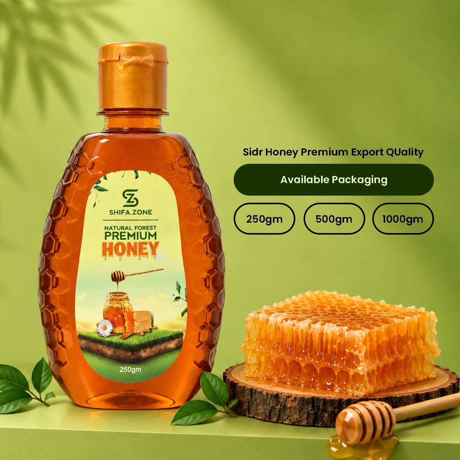 🍯 Sidr Honey – Premium Export Quality (100% Pure & Natural)